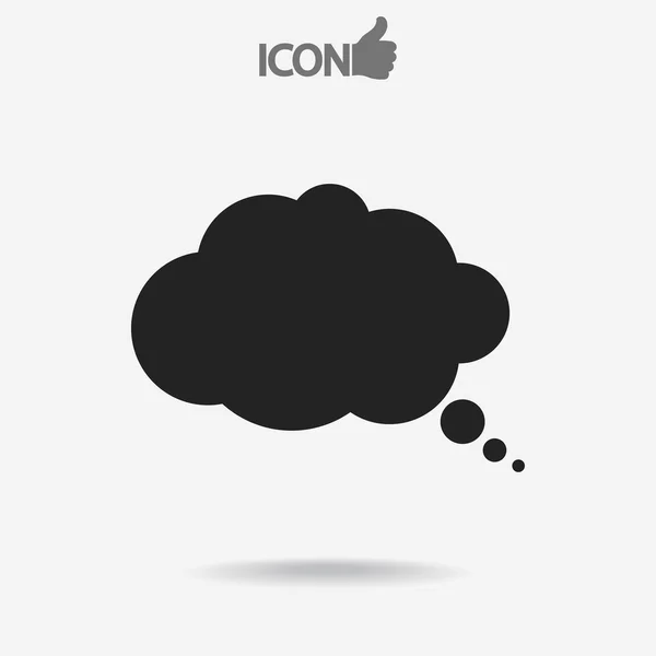 Comic speech bubbles icon — Stock Vector