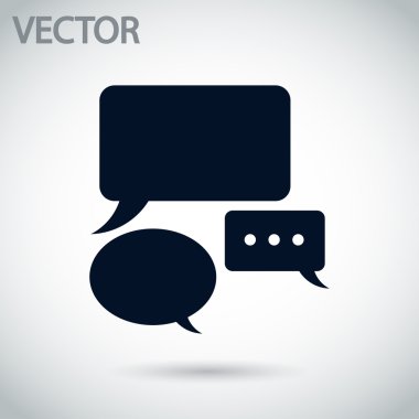 konuşma balonu simgeler