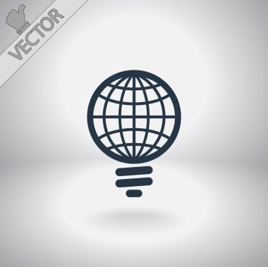 küresel ampul simgesi
