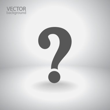 Soru işareti simgesi simgesi