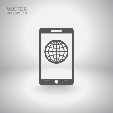 Mobil akıllı telefon simgesi