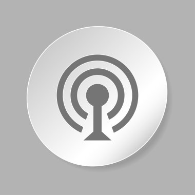 Kablosuz ağ wifi simgesi simgesi