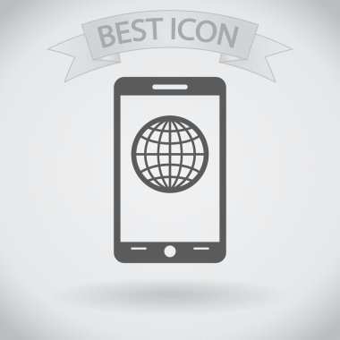 Mobil akıllı telefon simgesi