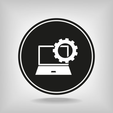 parametreler ayarlanıyor, dizüstü simgesi