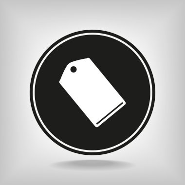 bir ses etiketi simgesi