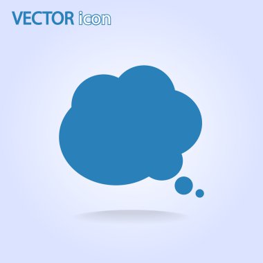 komik konuşma kabarcıklar simgesi