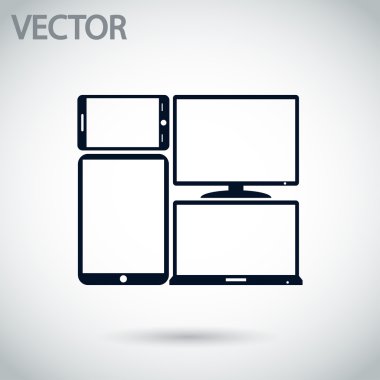 elektronik cihazlar simge kümesi