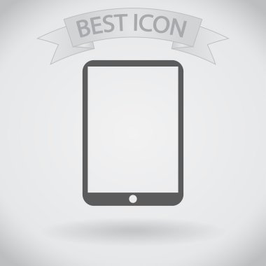 Modern dijital tablet pc simgesi