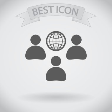 iletişim kavramı. bağlantı simgesi