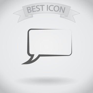 konuşma balonu simgeleri simge siyah