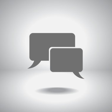 konuşma balonları simgesi