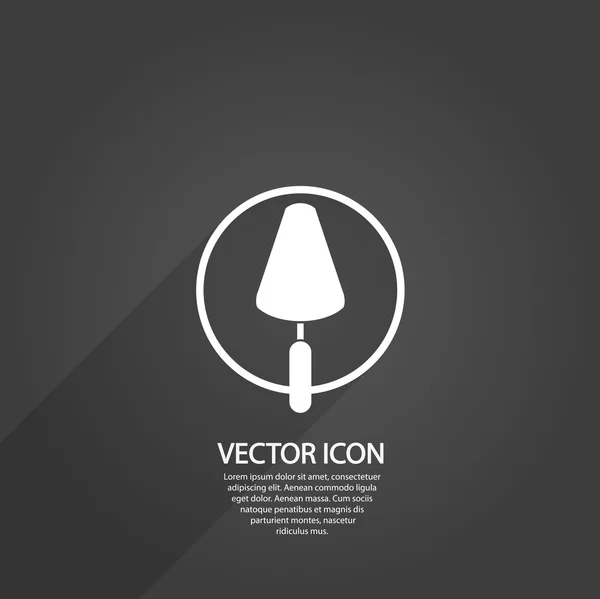 Icono de paleta — Vector de stock