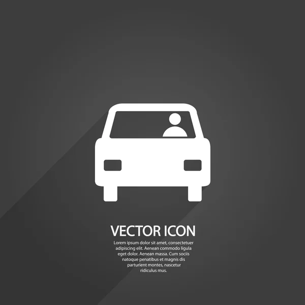 Icône de voiture — Image vectorielle