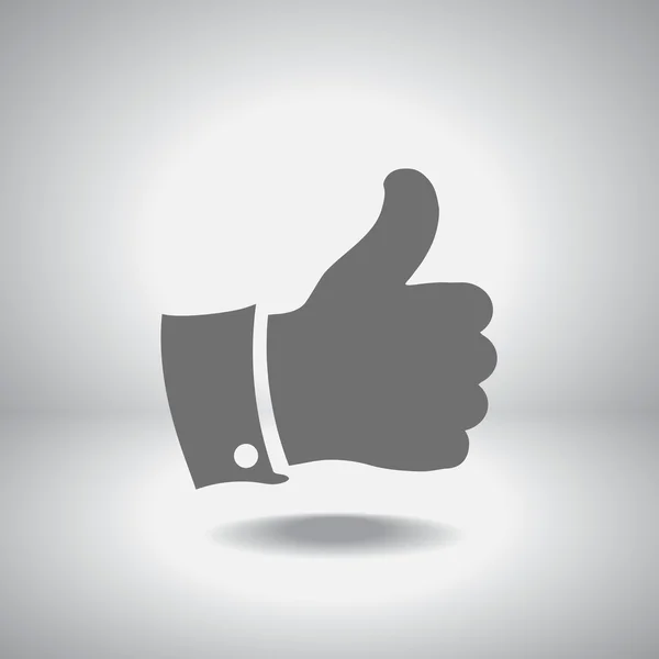 Thumbs up icon — Stock Vector