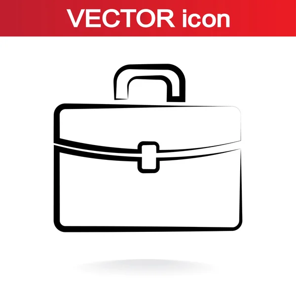 Icono del maletín — Vector de stock