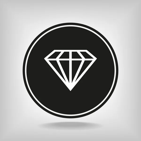 Diamantene Ikone — Stockvektor
