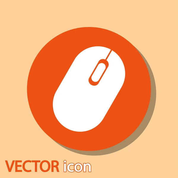 Ícone do mouse computador — Vetor de Stock