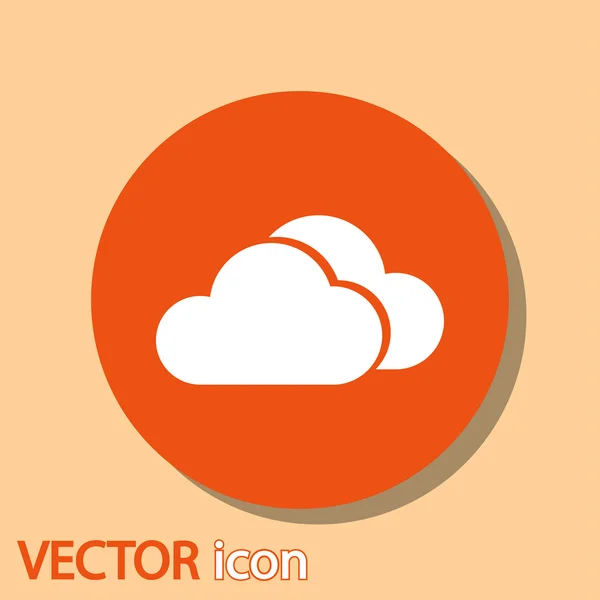 Vejr web ikon – Stock-vektor