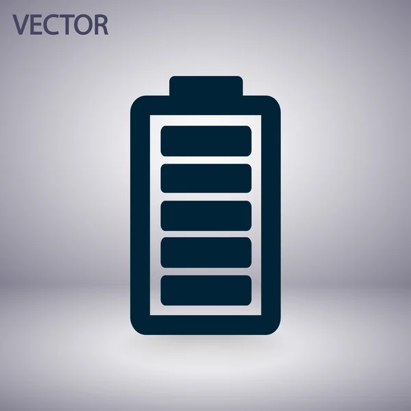 Icône de charge de batterie — Image vectorielle