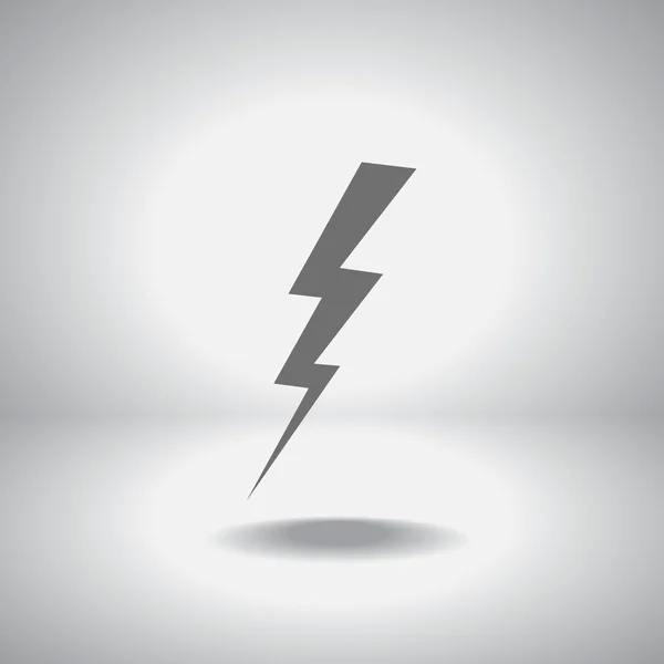 Lightning icon — Stock Vector