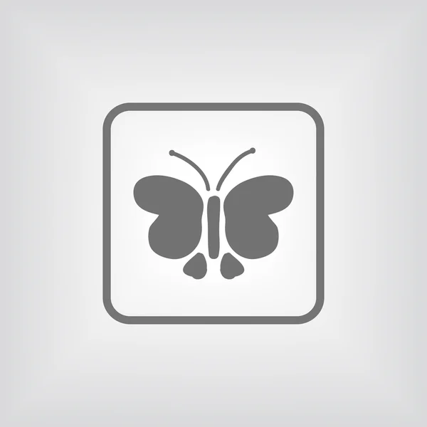 Ikona motyl — Wektor stockowy