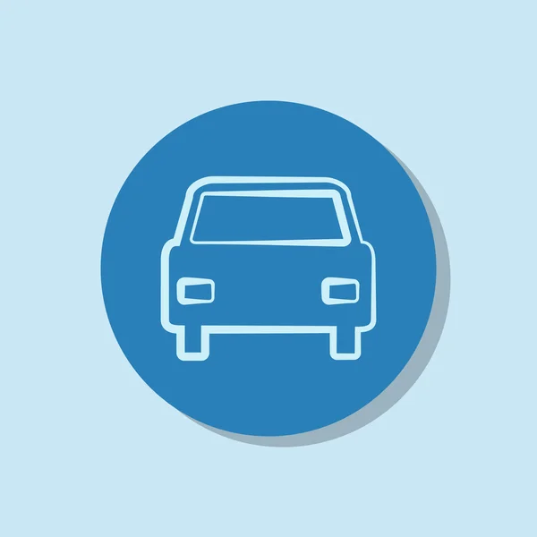 Auto pictogram — Stockvector