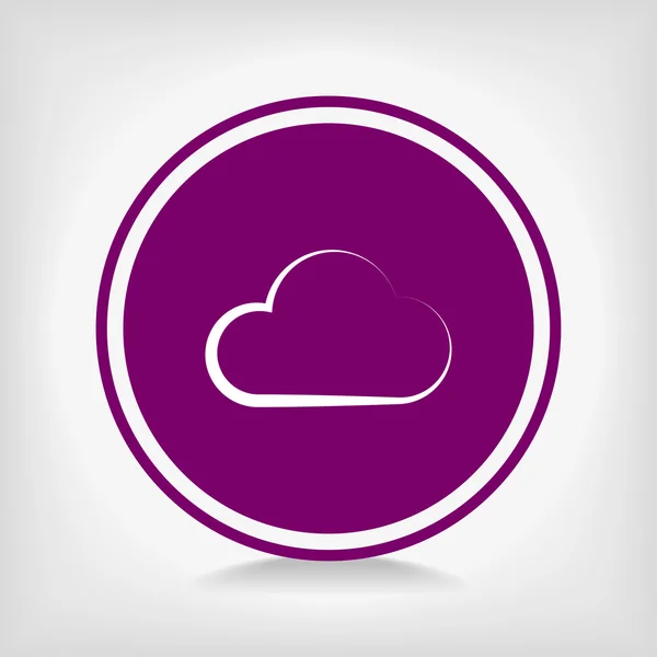 Cloud icon — Stock Vector