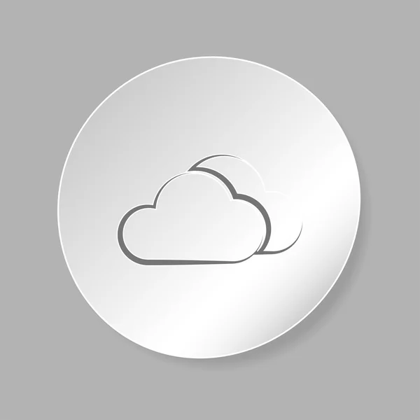Väder web icon — Stock vektor