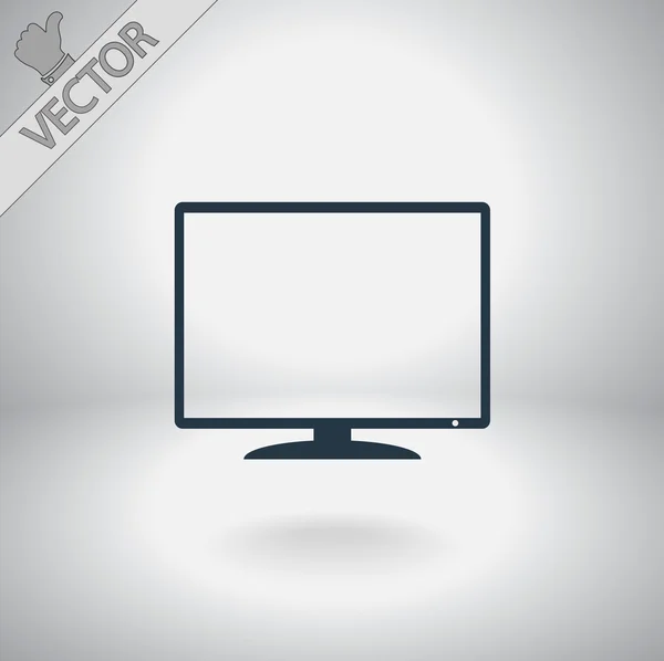 Icono del monitor — Vector de stock