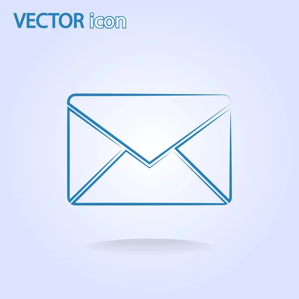 Pictogram envelop post — Stockvector