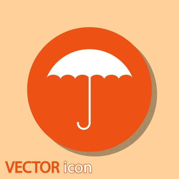 Paraplu pictogram — Stockvector