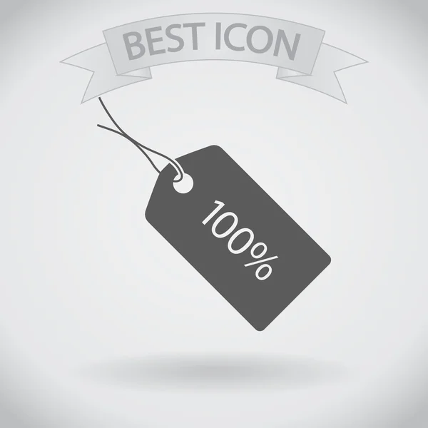 Icône de 100 % — Image vectorielle