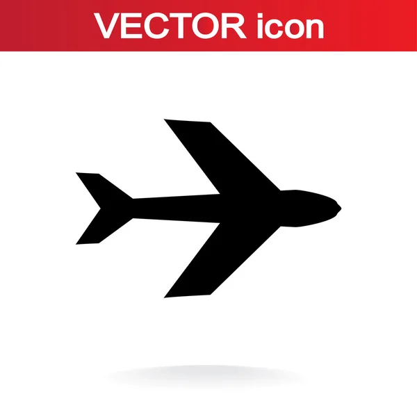 Icône symboles avion — Image vectorielle