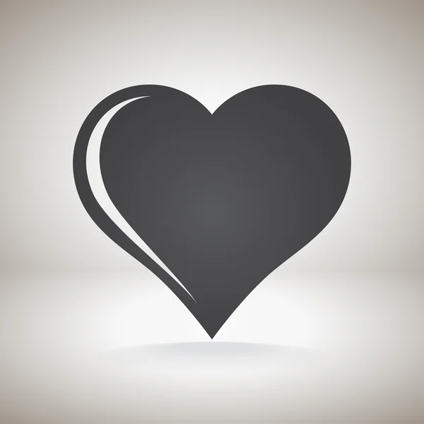 Icono del corazón — Vector de stock