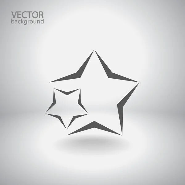 Star Ikone — Stockvektor