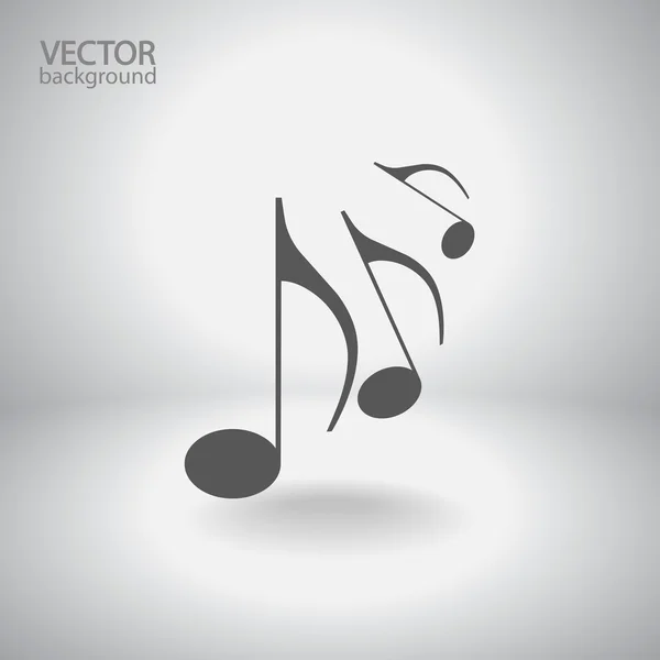Икона музыки — стоковый вектор