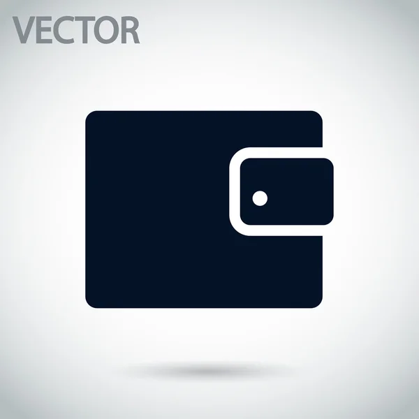 Wallet icon — Stock Vector