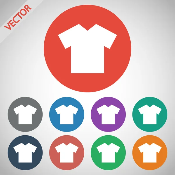 Camiseta icono — Vector de stock