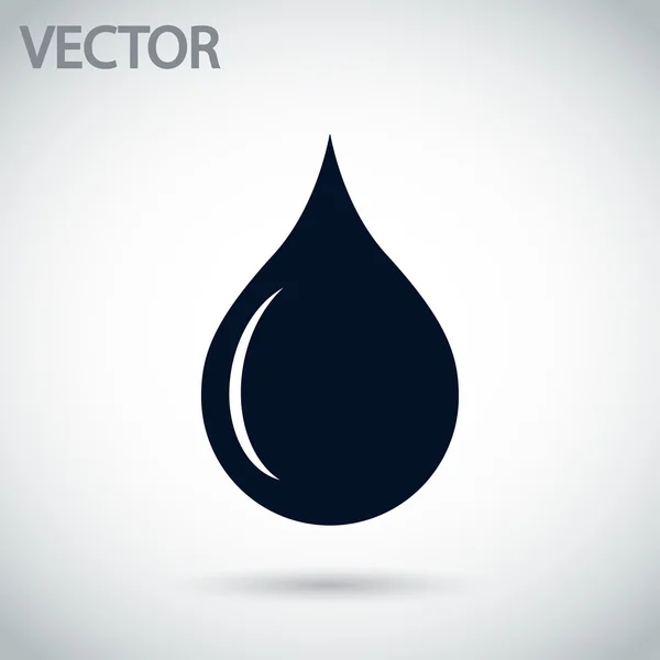 Drop pictogram — Stockvector