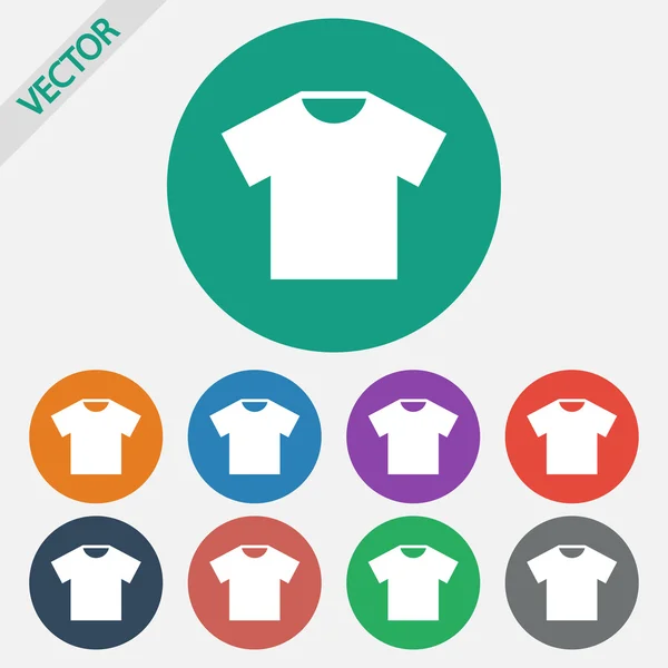 Ícone de camiseta —  Vetores de Stock