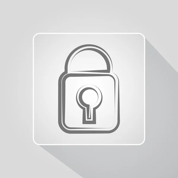 Lock icon — Stock Vector