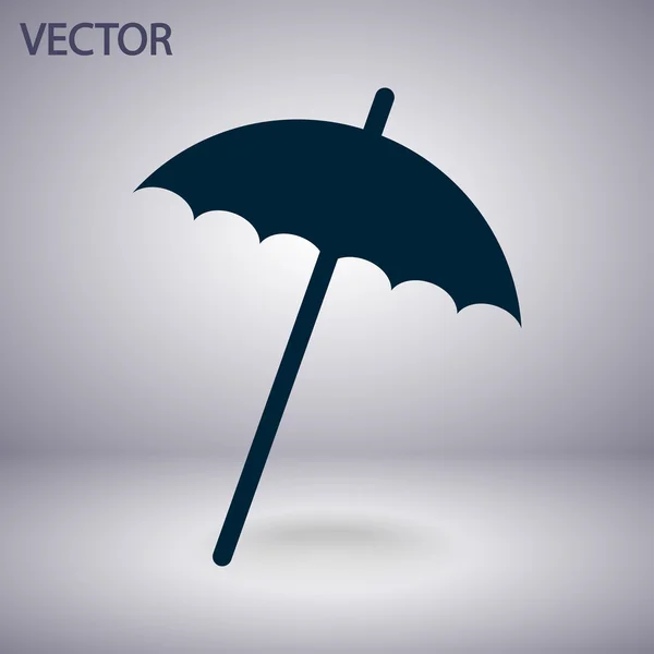 Ícone de guarda-chuva — Vetor de Stock