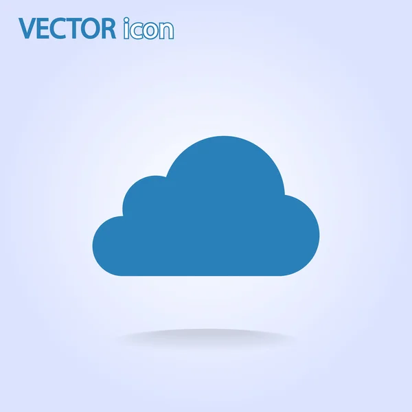 Cloud pictogram — Stockvector