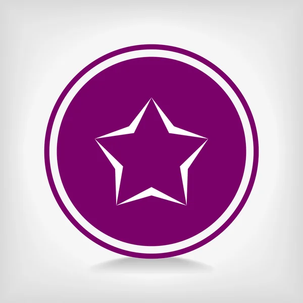 Icono estrellas — Vector de stock