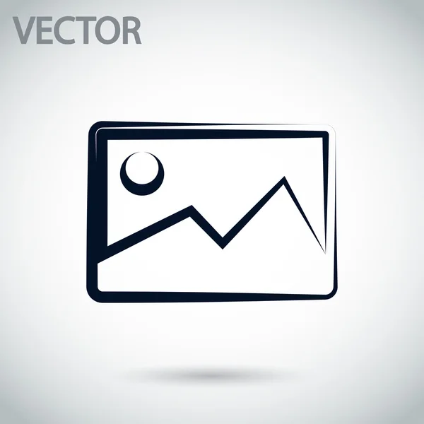 Icono de fotografía — Vector de stock