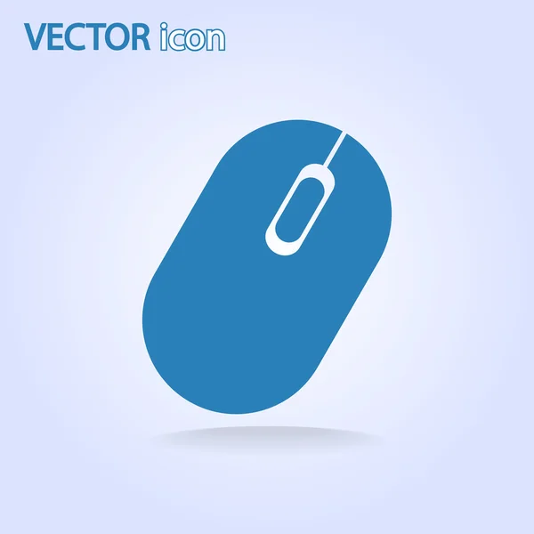 Icono del ratón ordenador — Vector de stock