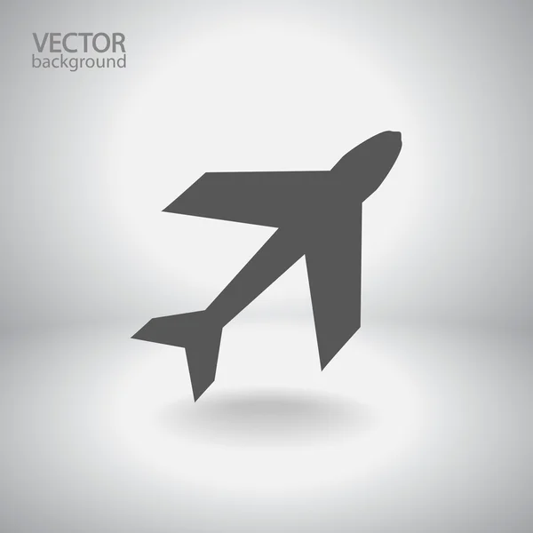 Airplane symbols icon — Stock Vector