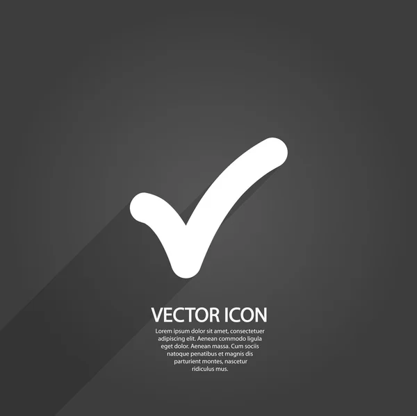 Confirmar iconos — Vector de stock