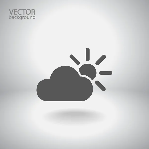 Weather Web icon — Stock Vector