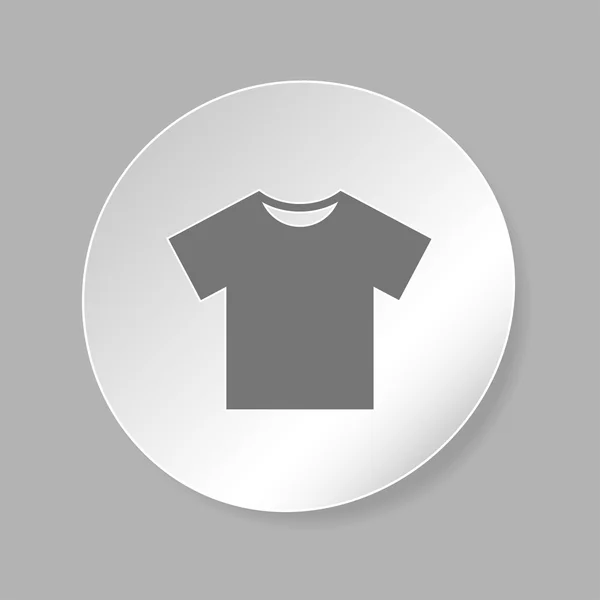 T-shirt simgesi — Stok Vektör